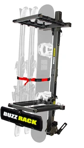 Skiträger für die Anhängerkupplung BuzzRack  Ski Rack with light