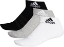 Socken adidas  Cush Ankle Grey/White/Black 3 Pack