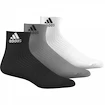 Socken adidas Performance Ankle Black/Grey/White 3 Pack