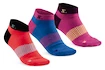 Socken Running Ankle Diva Pink Mix 3-er-Set