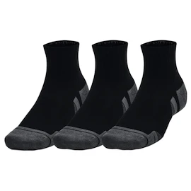 Socken Under Armour Performance Cotton 3p Qtr-BLK