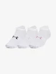 Socken Under Armour UA Essential No Show 3PK-WHT