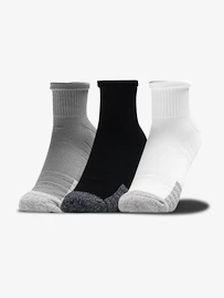 Socken Under Armour UA Heatgear Quarter 3er-Pack-Grau