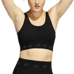 Sport BH adidas  Aeroknit Light Support Bra Black