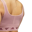 Sport BH adidas  Aeroknit Light Support Bra Legacy Burgundy