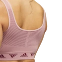 Sport BH adidas  Aeroknit Light Support Bra Legacy Burgundy