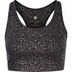 Sport BH Endurance  AthleciFranz Deluxe Printed Sports Bra Dark