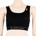 Sport-BH für Frauen Sensor Merino Active Black