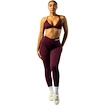 Sport BH Nebbia STRONG BEAUTY Medium-Support Sports Bra TWIST-KNOT 423 dark red