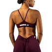 Sport BH Nebbia STRONG BEAUTY Medium-Support Sports Bra TWIST-KNOT 423 dark red