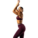 Sport BH Nebbia STRONG BEAUTY Medium-Support Sports Bra TWIST-KNOT 423 dark red