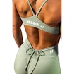 Sport BH Nebbia STRONG BEAUTY Medium-Support Sports Bra TWIST-KNOT 423 light green