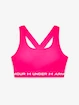 Sport BH Under Armour  Crossback Mid Bra-PNK