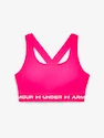 Sport BH Under Armour  Crossback Mid Bra-PNK