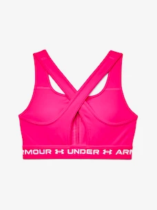 Sport BH Under Armour  Crossback Mid Bra-PNK  S
