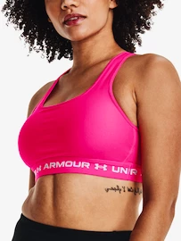 Sport BH Under Armour Crossback Mid Bra-PNK