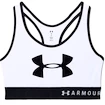 Sport BH Under Armour  Mid Keyhole Graphic White  S