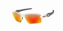 Sport Brille Oakley Flak 2.0 XL Pol White w/ PRIZM Ruby