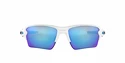 Sport Brille Oakley Flak 2.0 XL Pol White w/ PRIZM Sapph