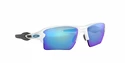 Sport Brille Oakley Flak 2.0 XL Pol White w/ PRIZM Sapph