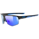 Sport Brille Uvex  Axos Set Black Matt/Mir.Blue (S5330812416)