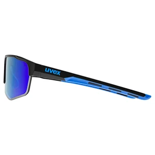 Sport Brille Uvex  Axos Set Black Matt/Mir.Blue (S5330812416)