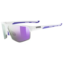 Sport Brille Uvex Axos Set White Matt/Mir.Purple (S5330818416)