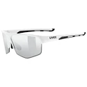 Sport Brille Uvex  Axos Set White Matt/Mir.Silver (S5330818816)