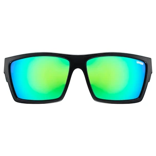 Sport Brille Uvex  Lgl 29 Black Mat / Mirror Green (S5309472215)