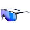 Sport Brille Uvex  Mtn Perform Black-Blue M/Mir.Blue (S5330392416)