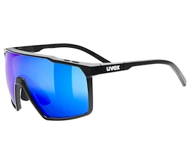 Sport Brille Uvex Mtn Perform S Black Matt/Mir. Blue (S5330572216)
