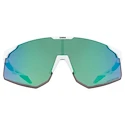 Sport Brille Uvex  Pace Perform Cv White Matt/Green (S5330498885)