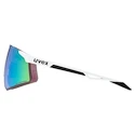 Sport Brille Uvex  Pace Perform Cv White Matt/Green (S5330498885)