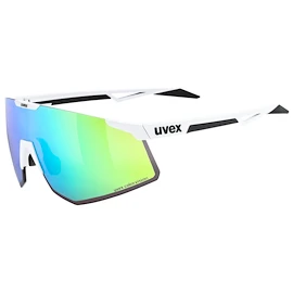 Sport Brille Uvex Pace Perform S Cv White Matt/Mir. Green (S5330518885)