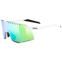 Sport Brille Uvex  Pace Stage Cv White Matt/Mir. Green  (S5330528886)