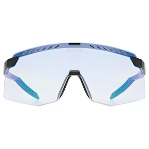 Sport Brille Uvex  Pace Stage V Black Matt/Mir.Blue (S5330832204)