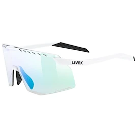 Sport Brille Uvex Pace Stage V White Matt/Mir.Green (S5330838807)