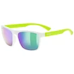 Sport Brille Uvex  Rookie White-Lime M./Mir.Green (S5330775616)