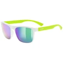 Sport Brille Uvex  Rookie White-Lime M./Mir.Green (S5330775616)