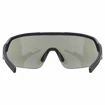 Sport Brille Uvex  Sportstyle 227 Black Mat/Mirror Silver (Cat. 3)