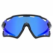 Sport Brille Uvex  Sportstyle 228 Black Mat/Mirror Blue (Cat. 2)