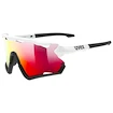Sport Brille Uvex  Sportstyle 228 White Black/Mir.Red (S5320678206)