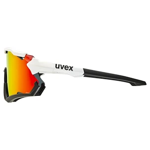 Sport Brille Uvex  Sportstyle 228 White Black/Mir.Red (S5320678206)