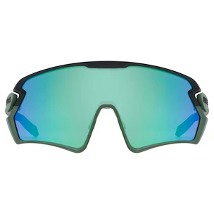 Sport Brille Uvex  Sportstyle 231 2.0 Moss Green-Black Mat/Mir.Green (S5330267216)