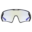 Sport Brille Uvex  Sportstyle 231 2.0 V Black Mat/Ltm.Blue (S5330282204)