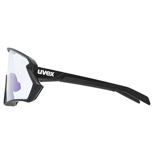 Sport Brille Uvex  Sportstyle 231 2.0 V Black Mat/Ltm.Blue (S5330282204)