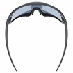 Sport Brille Uvex  Sportstyle 231 Grey Black Mat/Mirror Silver (Cat. 2)