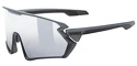 Sport Brille Uvex  Sportstyle 231 Grey Black Mat/Mirror Silver (Cat. 2)