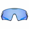 Sport Brille Uvex  Sportstyle 231 Rhino Deep Space Mat/Mirror Blue (Cat. 2)