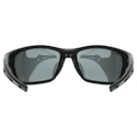 Sport Brille Uvex  Sportstyle 232 P Black Mat / Polavision Mirror Silver (Cat. 3)